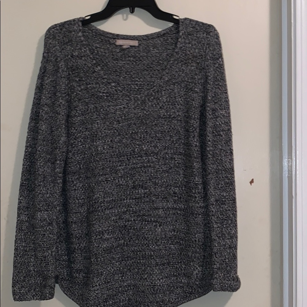 Side zip sweater